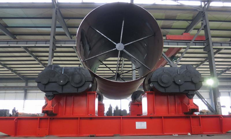 400T可調式滾輪架